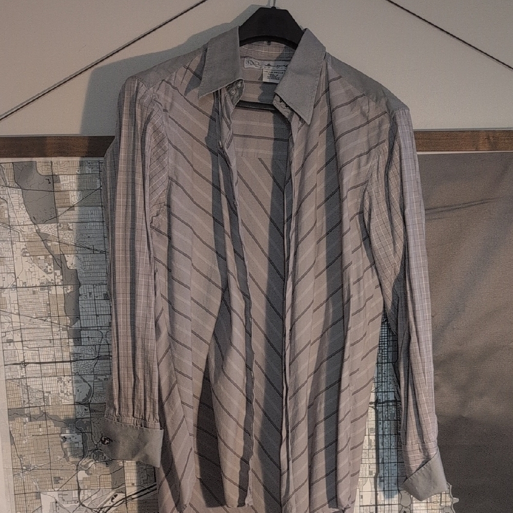 Pelle Pelle Dress Shirt Large